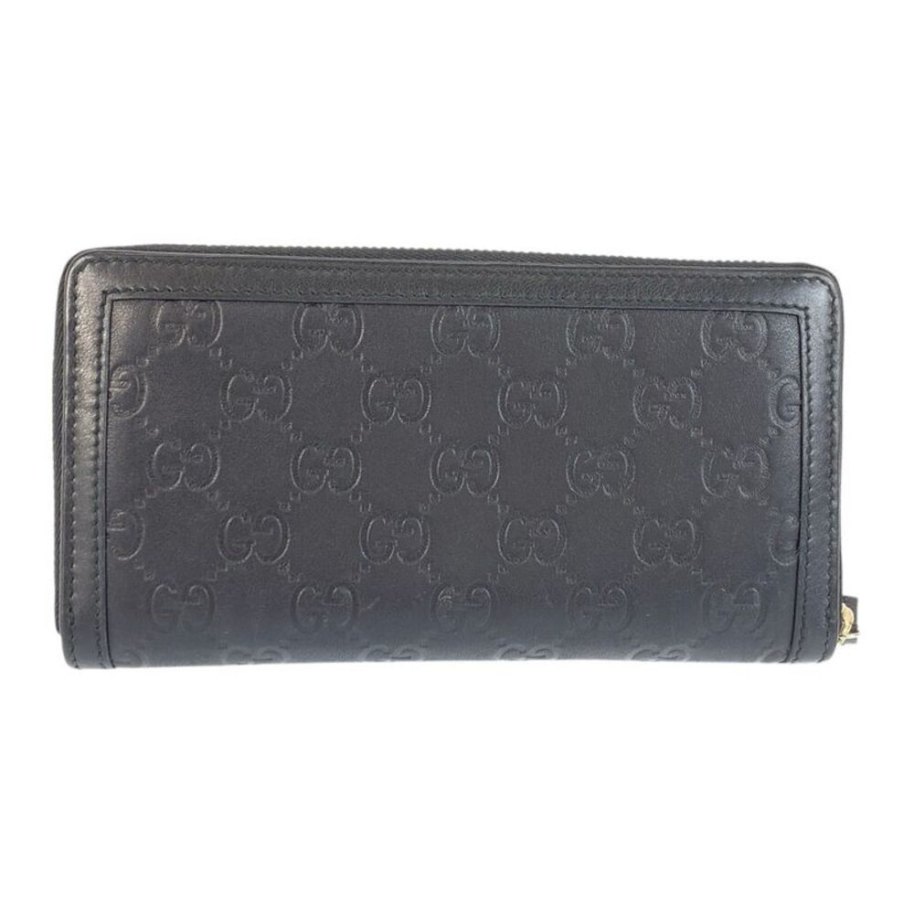 Gucci Leather Interlocking Long Wallet - image 2